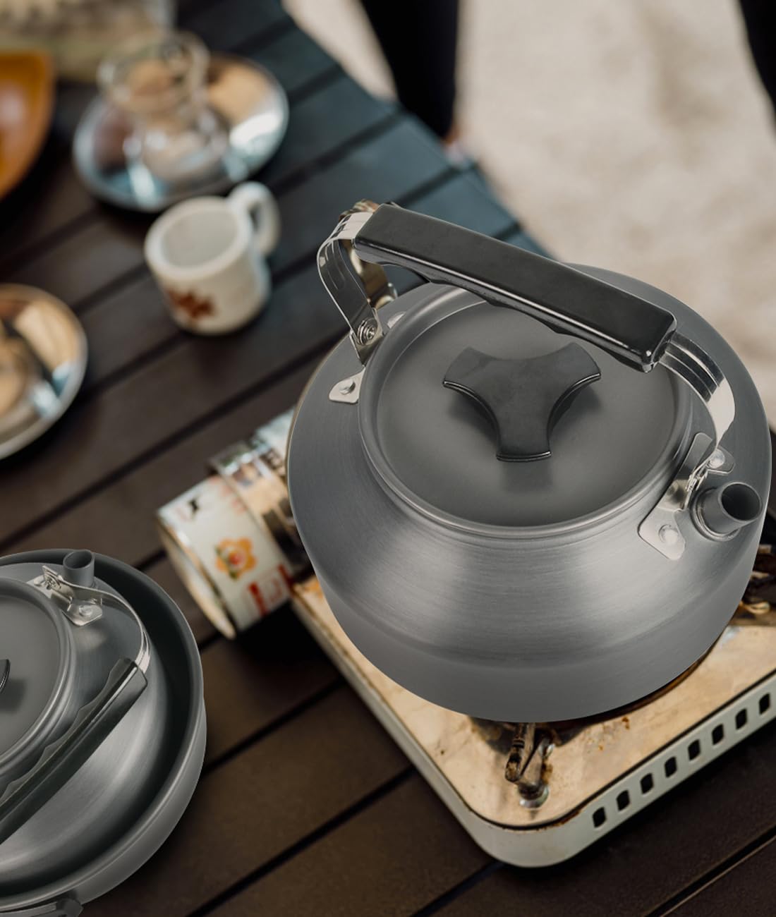 CCYCCLキャンプクッカーセット キャンプ用品 『JFSL認証済み』 登山用鍋 コッヘル アルミ アウトドアケトル クッカー アウトドア 調理器具 フライパン 防災グッズ キャンピング鍋 収納袋付き CCYCCLキャンプクッカーセット キャンプ用品 『JFSL認証済み』 登山用鍋 コッヘル アルミ アウトドアケトル クッカー アウトドア 調理器具 フライパン 防災グッズ キャンピング鍋 収納袋付き