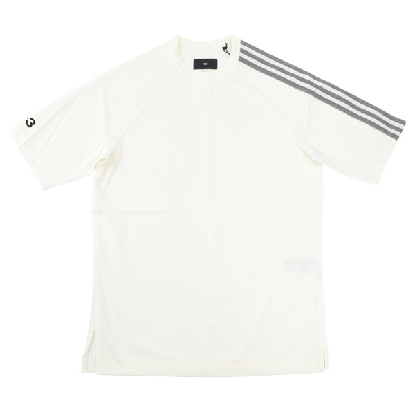 Y-3 ワイスリー 3-STRIPES SHORT SLEEVE TEE/3ストライプ ロゴ Tシャツ/IV5625 WHITE