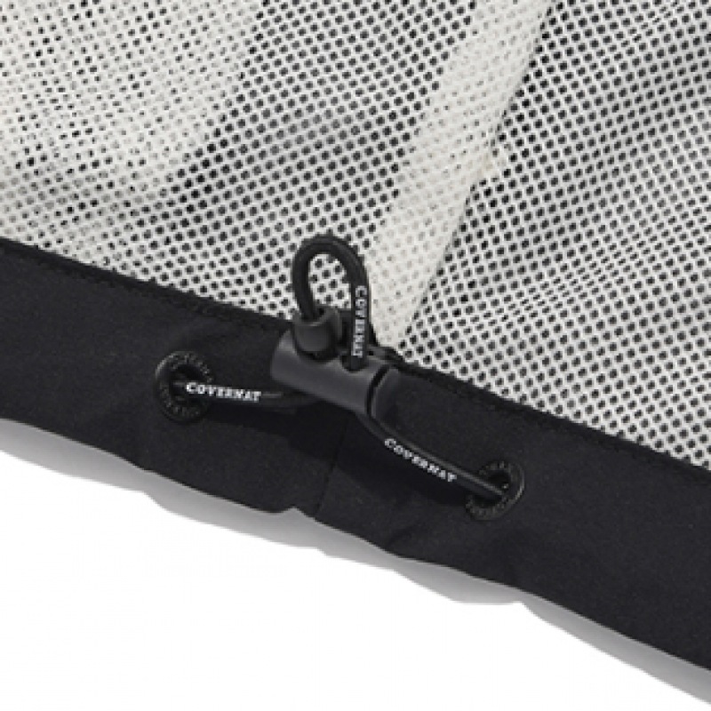 カバーナット 24SS レトロアノラックブラック