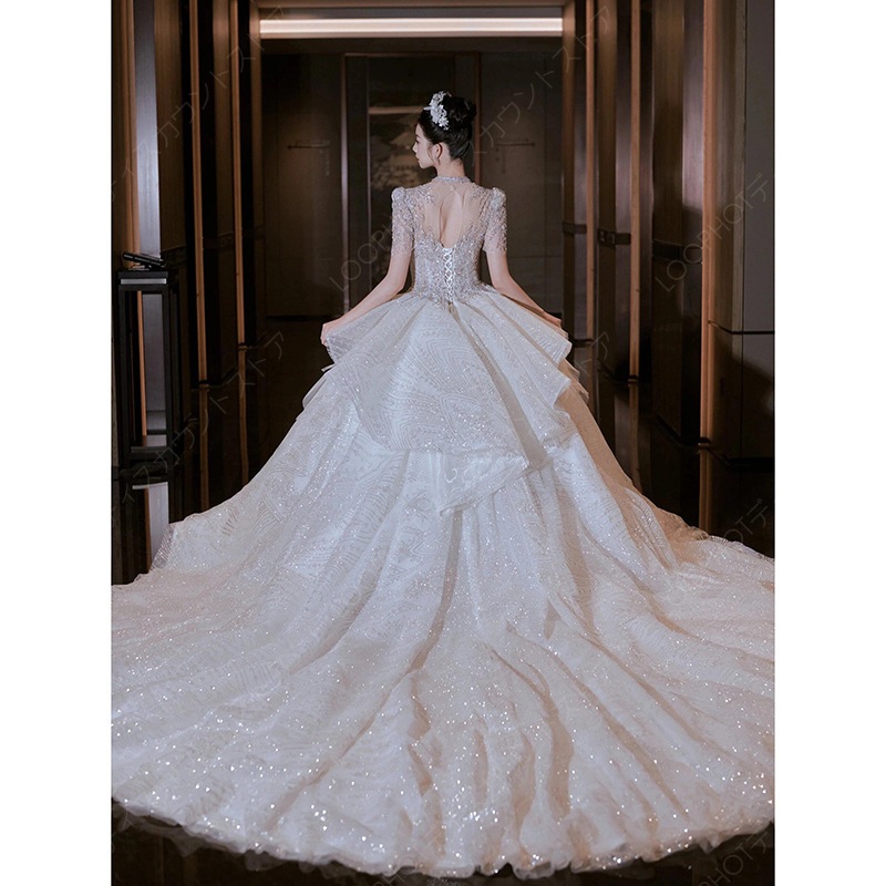 2025新作 高級感 花嫁ロングドレス ウェディングドレス 白長袖 妊婦がカスタマイズ可能 結婚式ワンピース 二次会ドレス 花嫁 パーティードレス 結婚式 ドレス 豪華宮廷風D111-61 2025新作 高級感 花嫁ロングドレス ウェディングドレス 白長袖 妊婦がカスタマイズ可能 結婚式ワンピース 二次会ドレス 花嫁 パーティードレス 結婚式 ドレス 豪華宮廷風D111-61