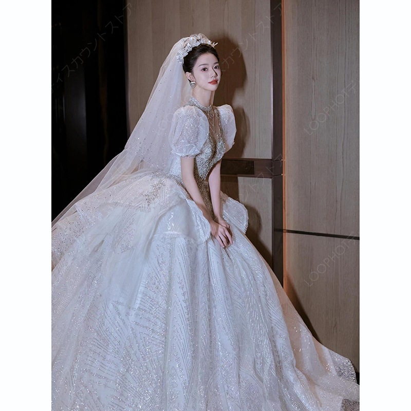 2025新作 高級感 花嫁ロングドレス ウェディングドレス 白長袖 妊婦がカスタマイズ可能 結婚式ワンピース 二次会ドレス 花嫁 パーティードレス 結婚式 ドレス 豪華宮廷風D111-61 2025新作 高級感 花嫁ロングドレス ウェディングドレス 白長袖 妊婦がカスタマイズ可能 結婚式ワンピース 二次会ドレス 花嫁 パーティードレス 結婚式 ドレス 豪華宮廷風D111-61