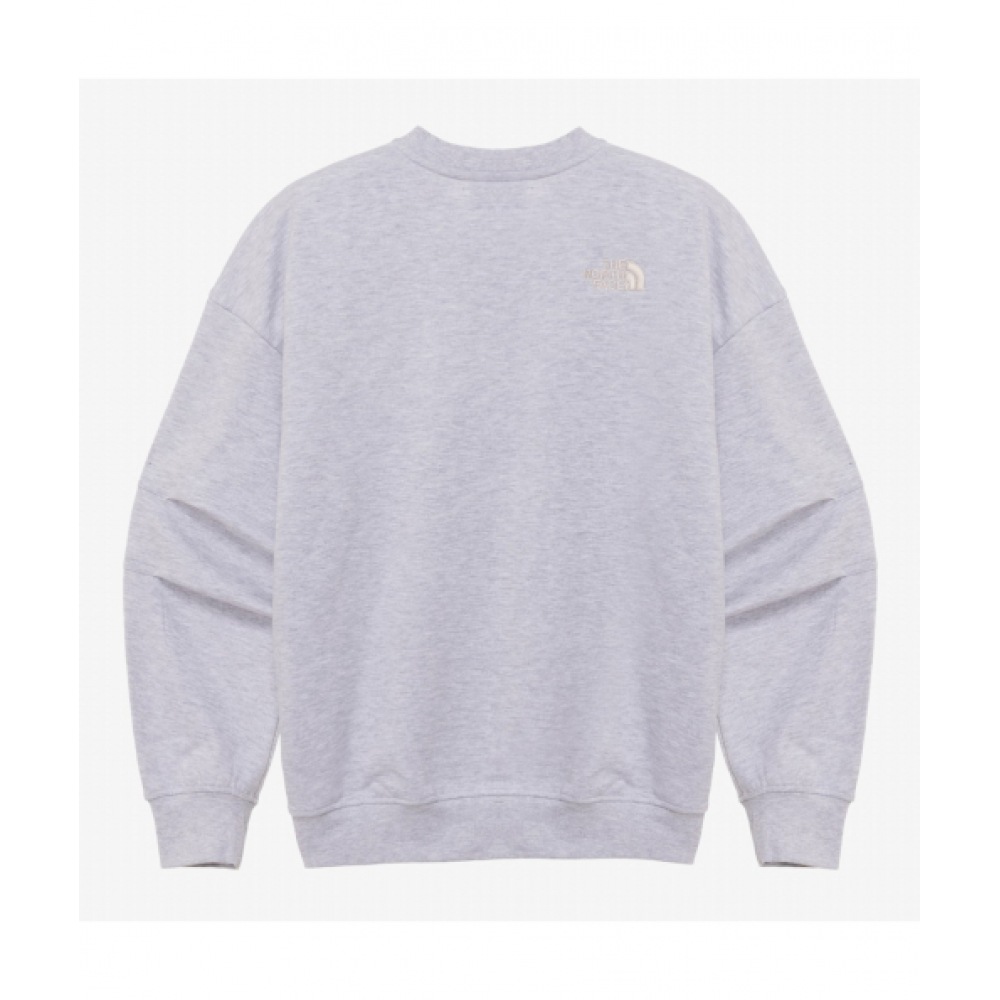 ザ・ノース・フェイス NM5MR01K ホワイトレーベルエッセンシャルスウェットシャツ_メリンジグレー