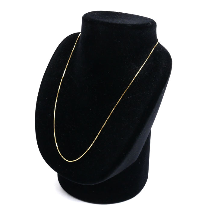 K18YG イエローゴールド ネックレス ベネチアン 3.7g -45cm フリーチェーン レディース 中古 K18YG イエローゴールド ネックレス ベネチアン 3.7g -45cm フリーチェーン レディース 中古