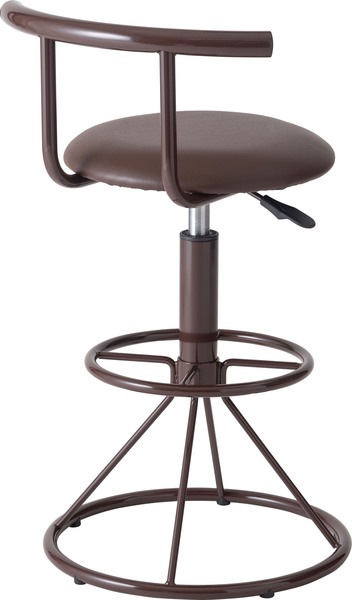 キリク キッチンハイチェア PC-105BR PC-105WH ブラウン 茶 ホワイト 白 2色 カウンターチェア ハイスツール 回転式 昇降機能付 足置き付 ソフトレザー 椅子 インテリア 家具 お キリク キッチンハイチェア PC-105BR PC-105WH ブラウン 茶 ホワイト 白 2色 カウンターチェア ハイスツール 回転式 昇降機能付 足置き付 ソフトレザー 椅子 インテリア 家具 お