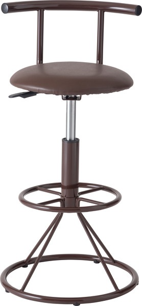 キリク キッチンハイチェア PC-105BR PC-105WH ブラウン 茶 ホワイト 白 2色 カウンターチェア ハイスツール 回転式 昇降機能付 足置き付 ソフトレザー 椅子 インテリア 家具 お キリク キッチンハイチェア PC-105BR PC-105WH ブラウン 茶 ホワイト 白 2色 カウンターチェア ハイスツール 回転式 昇降機能付 足置き付 ソフトレザー 椅子 インテリア 家具 お