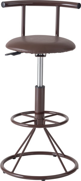 キリク キッチンハイチェア PC-105BR PC-105WH ブラウン 茶 ホワイト 白 2色 カウンターチェア ハイスツール 回転式 昇降機能付 足置き付 ソフトレザー 椅子 インテリア 家具 お キリク キッチンハイチェア PC-105BR PC-105WH ブラウン 茶 ホワイト 白 2色 カウンターチェア ハイスツール 回転式 昇降機能付 足置き付 ソフトレザー 椅子 インテリア 家具 お