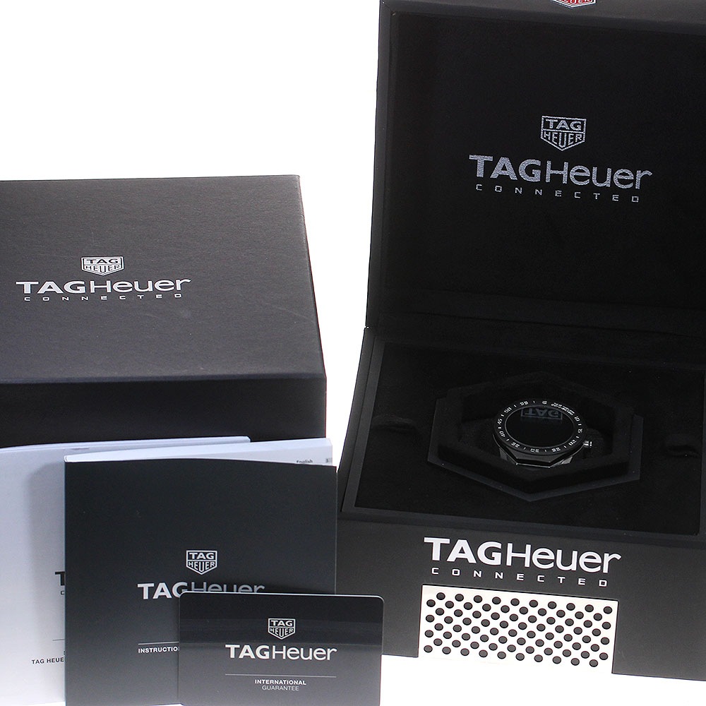 タグホイヤー TAG HEUER SBF818000 コネクテッド モジュラー 41 クォーツ メンズ 箱・保証書付き_844988【中古】 タグホイヤー TAG HEUER SBF818000 コネクテッド モジュラー 41 クォーツ メンズ 箱・保証書付き_844988【中古】