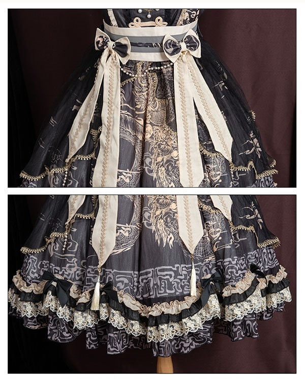 Qoo10] 中華ロリィタ Aライン 中国風ロリータ