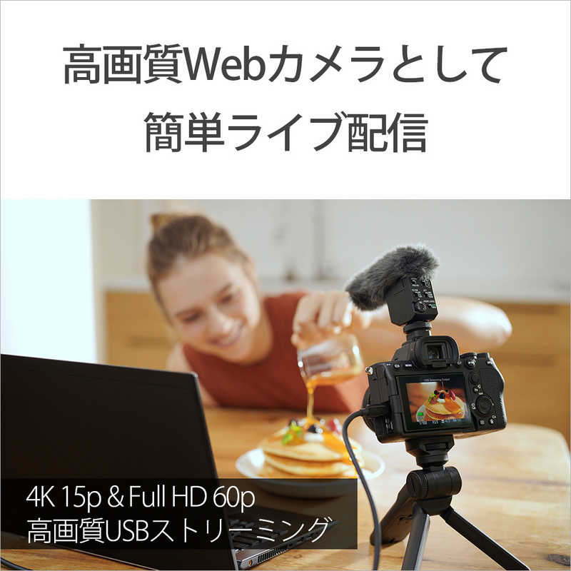 ソニー　SONY　ミラーレス一眼カメラ　α7IV ズームレンズキット ILCE-7M4K