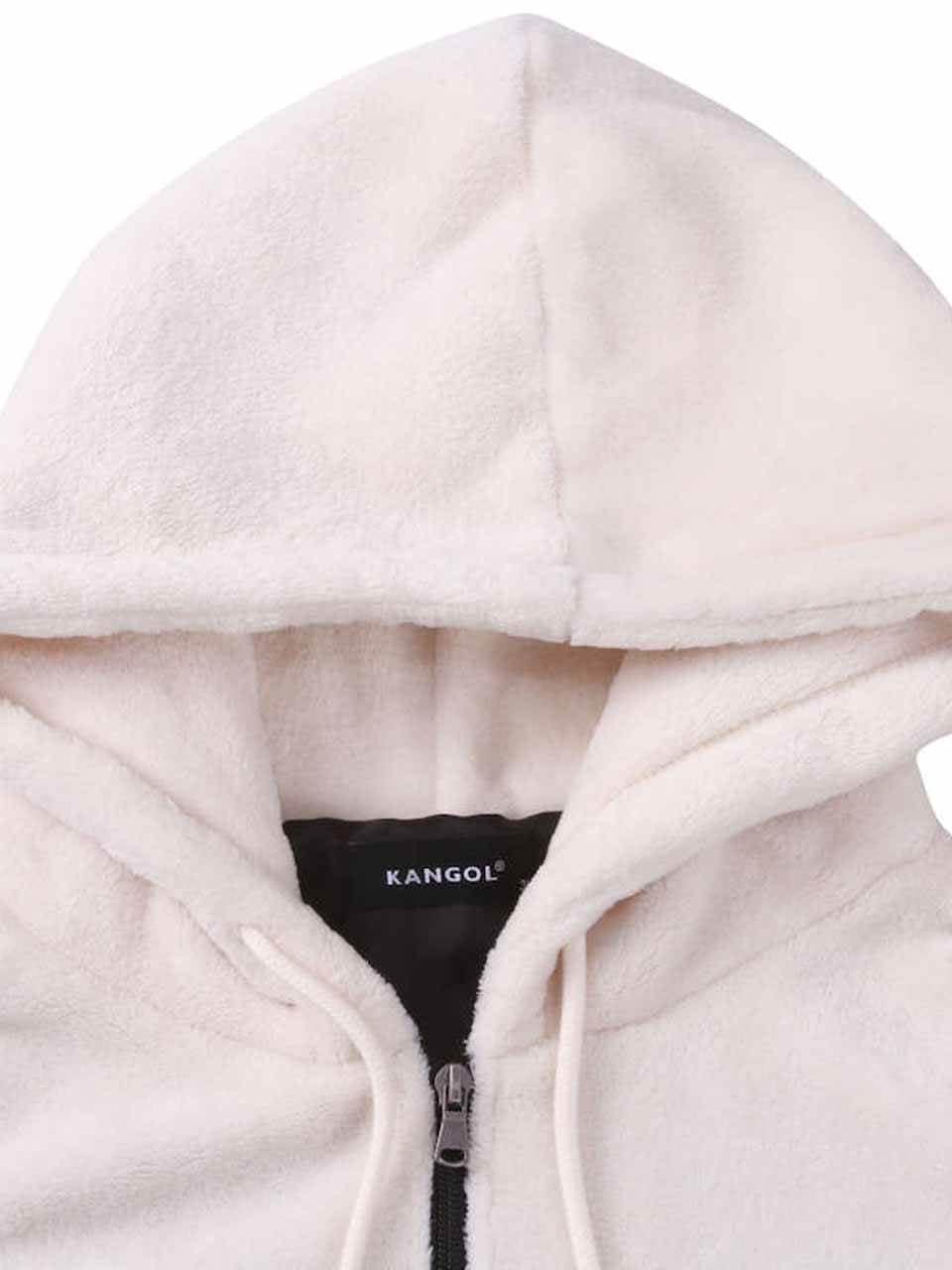 ボアフリース パーカー 大きいサイズ メンズ KANGOL 暖か ボアジャケット ロゴ おしゃれ C051117-01