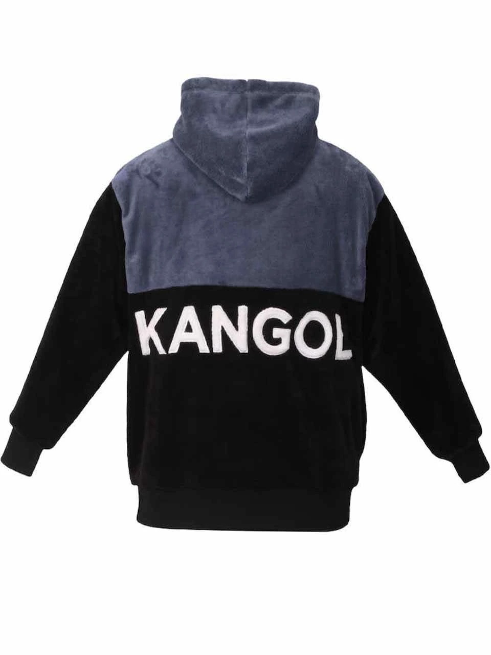 ボアフリース パーカー 大きいサイズ メンズ KANGOL 暖か ボアジャケット ロゴ おしゃれ C051117-01