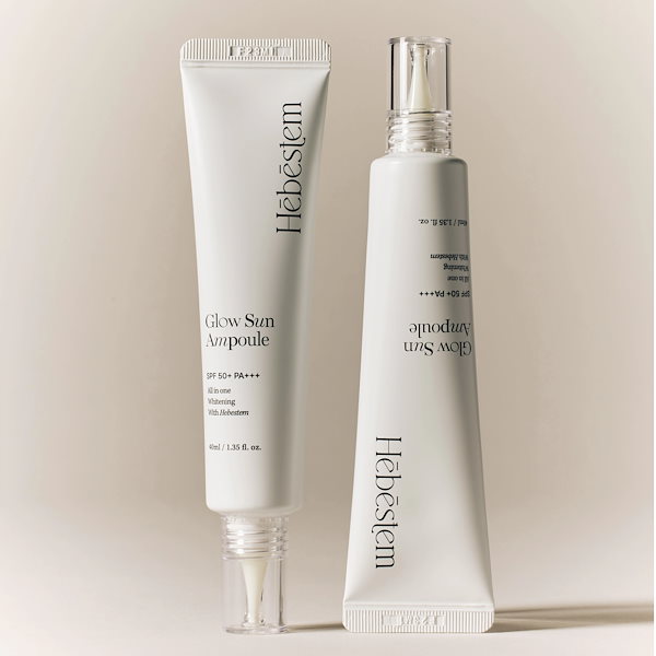 新品　未開封　Tomo様　Hebestem グロウサンアンプル　3本 Qoo10] Hebestem [1個/3個選択]グロウ サンアンプル