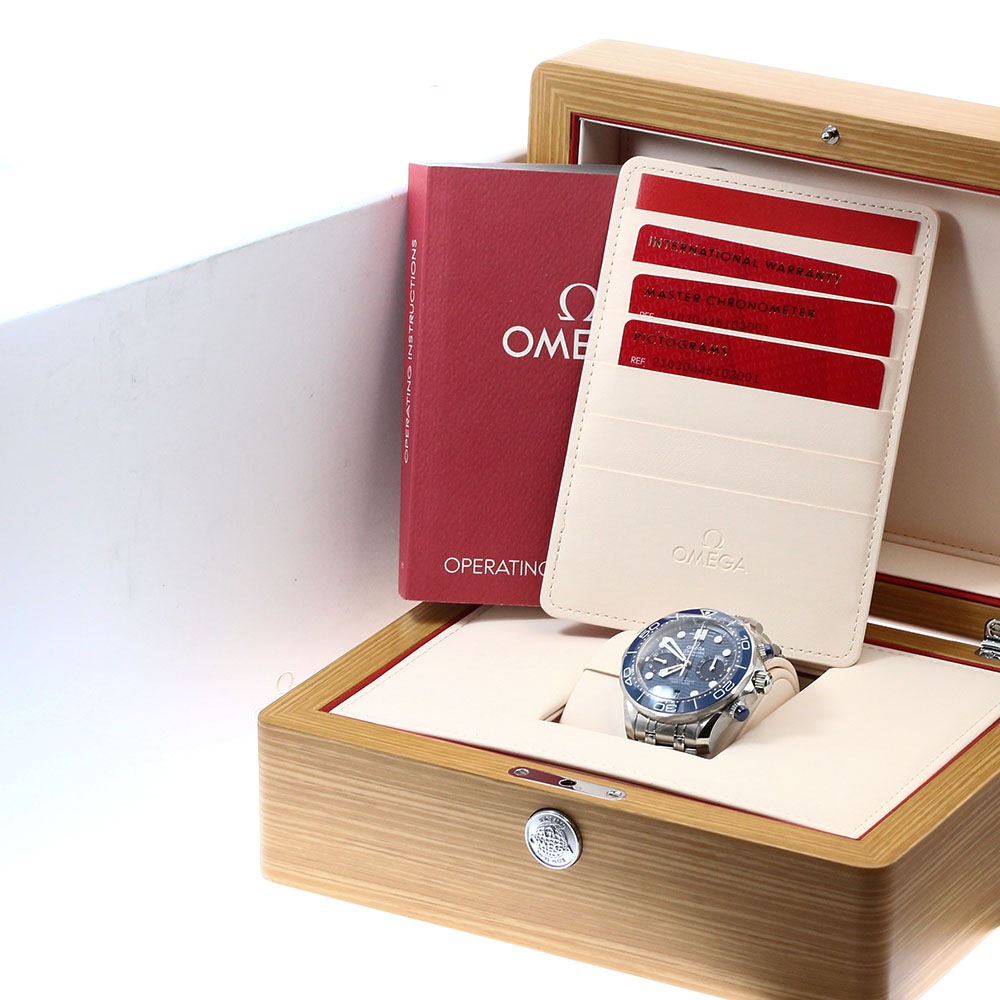 オメガ OMEGA シーマスター ダイバー 300M コーアクシャル マスタークロノメーター 自動巻き メンズ 未使用品 箱・保証書付き_907706【中古】 オメガ OMEGA シーマスター ダイバー 300M コーアクシャル マスタークロノメーター 自動巻き メンズ 未使用品 箱・保証書付き_907706【中古】