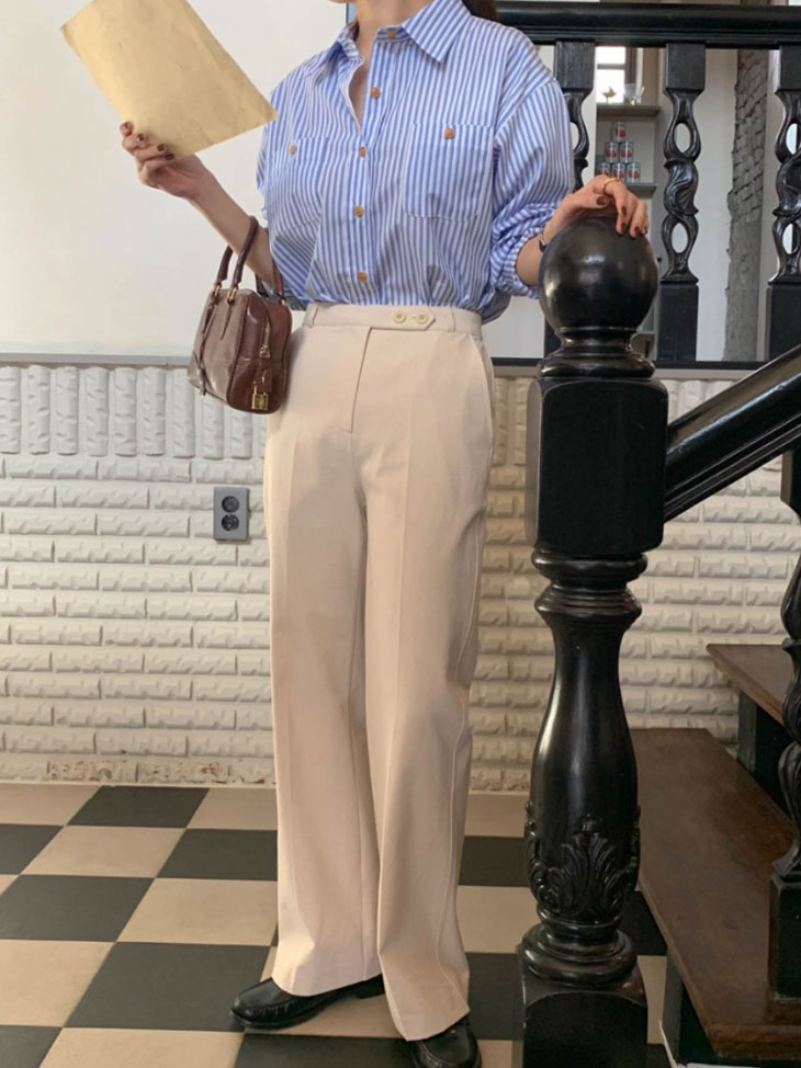 長袖 ストライプ シャツ レディース 春 秋 トップス 羽織り ライトアウター ボーイズライク シャツブラウス 開襟 開襟シャツ ブルー 青 カジュアル きれいめ シンプル 韓国ファッション 長袖 ストライプ シャツ レディース 春 秋 トップス 羽織り ライトアウター ボーイズライク シャツブラウス 開襟 開襟シャツ ブルー 青 カジュアル きれいめ シンプル 韓国ファッション