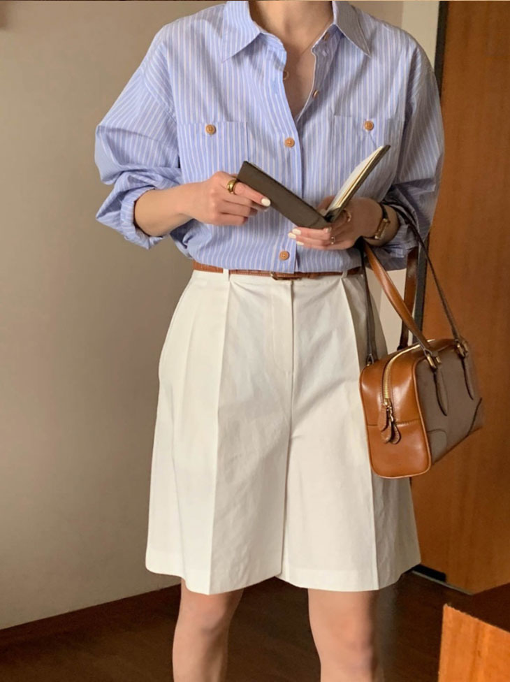 長袖 ストライプ シャツ レディース 春 秋 トップス 羽織り ライトアウター ボーイズライク シャツブラウス 開襟 開襟シャツ ブルー 青 カジュアル きれいめ シンプル 韓国ファッション 長袖 ストライプ シャツ レディース 春 秋 トップス 羽織り ライトアウター ボーイズライク シャツブラウス 開襟 開襟シャツ ブルー 青 カジュアル きれいめ シンプル 韓国ファッション