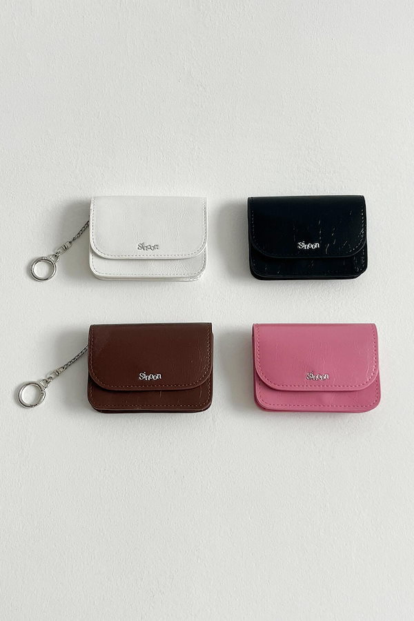 【SINOON】24FW Sinoon Logo Card Wallet 5色 カードケース sinoon】24FW Sinoon Logo Card Wallet カードケース (5 col