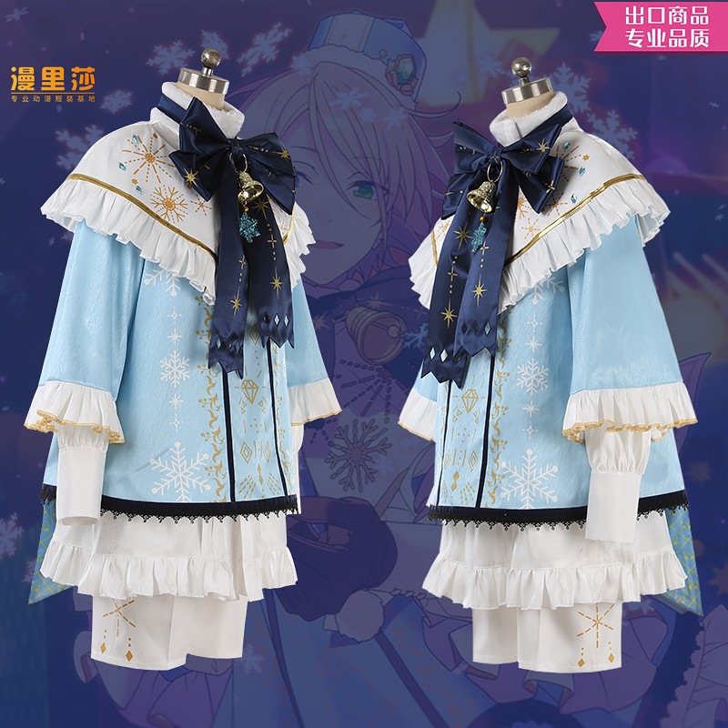 アイドルドリームフェスティバル 2B Sweet White Song クリスマス姫宮桃梅白鳥青梁子志荘春川周コスプレ衣装 アイドルドリームフェスティバル 2B Sweet White Song クリスマス姫宮桃梅白鳥青梁子志荘春川周コスプレ衣装