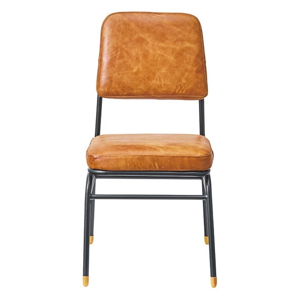 チェア 2脚セット 座面高45cm レザー 本革 椅子 イス ダイニングチェア ヴィンテージ調 クッション チェアー いす ダイニングチェアー 食卓椅子 リビングチェア おしゃれ ダイニング