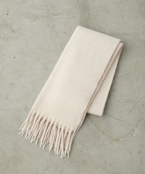 [最安値挑戦]ストール 「LARUTA」ブークレボリュームカラーストール レディース