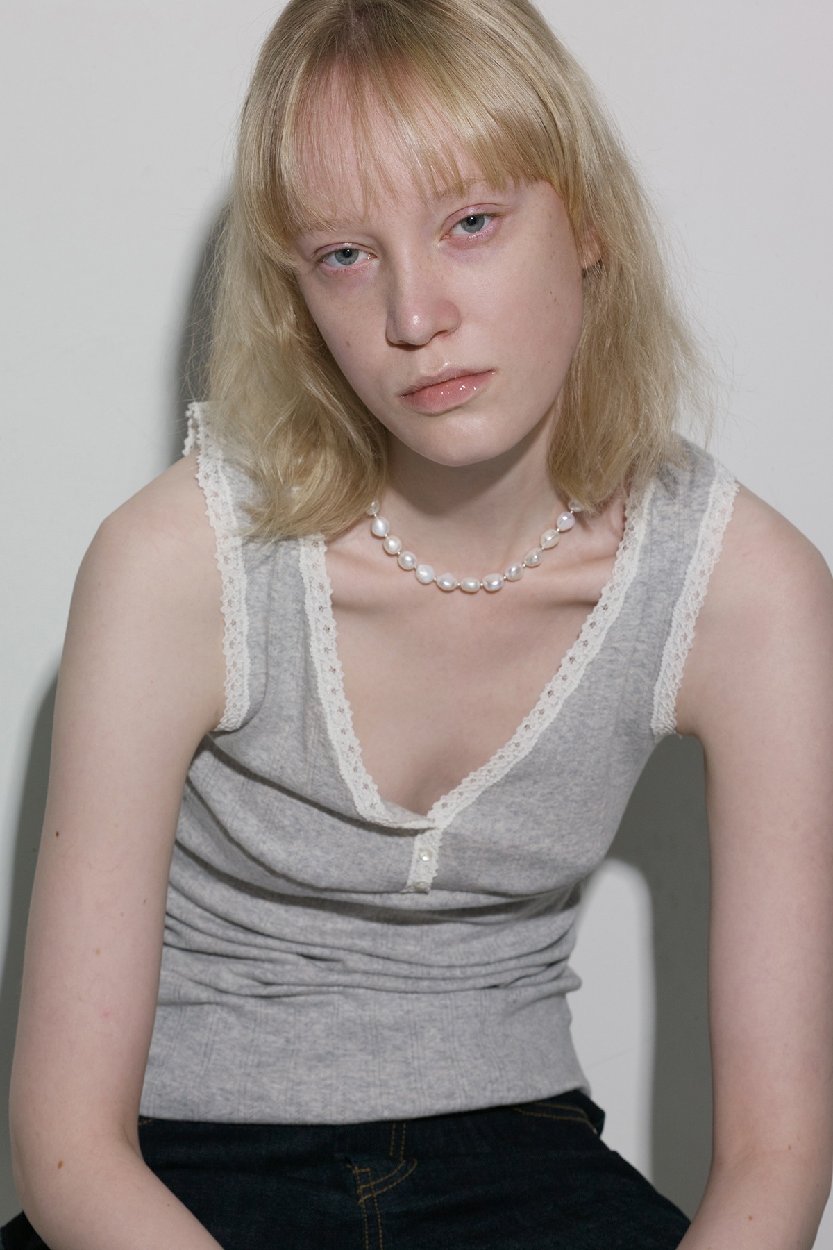 ネックレス・ペンダント Monday Edition _ The Baroque Pearl and Silver Ball Necklace MONDAY EDITION THE BAROQUE PEARL SILVER BALL NECKLACE ネックレス