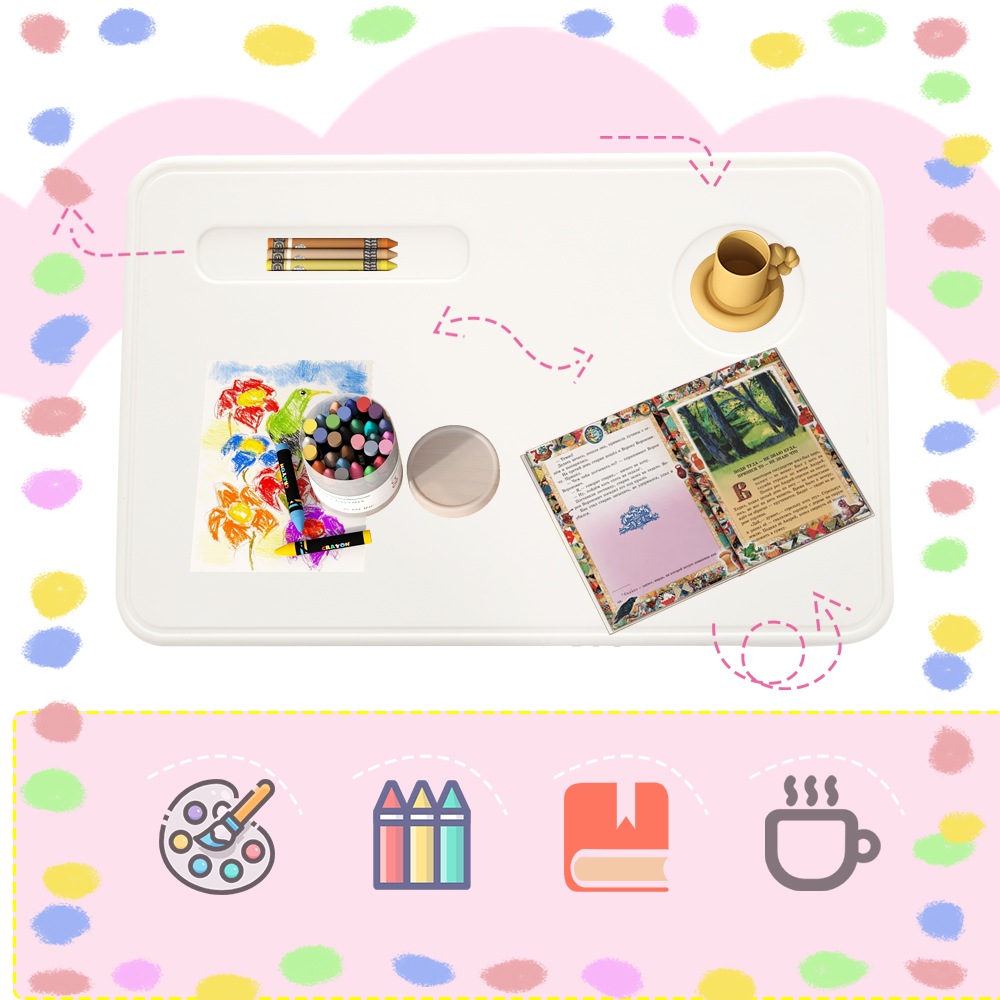 1820多機能チェア+デスクセット 学習机 収納 キッズチェア 折りたたみ 組立簡単 赤ちゃん 子供　ギフト