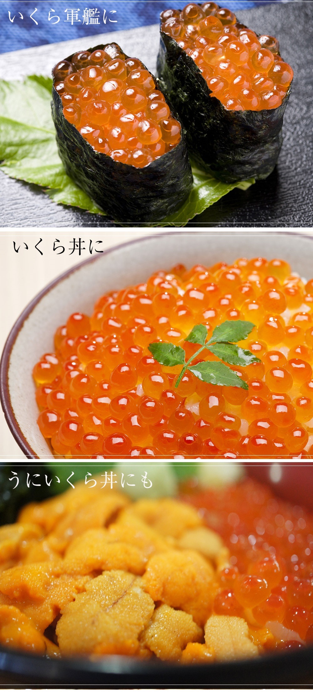 鱒子いくら イクラ醤油漬け 900g入り いくら丼 3色丼 海鮮丼