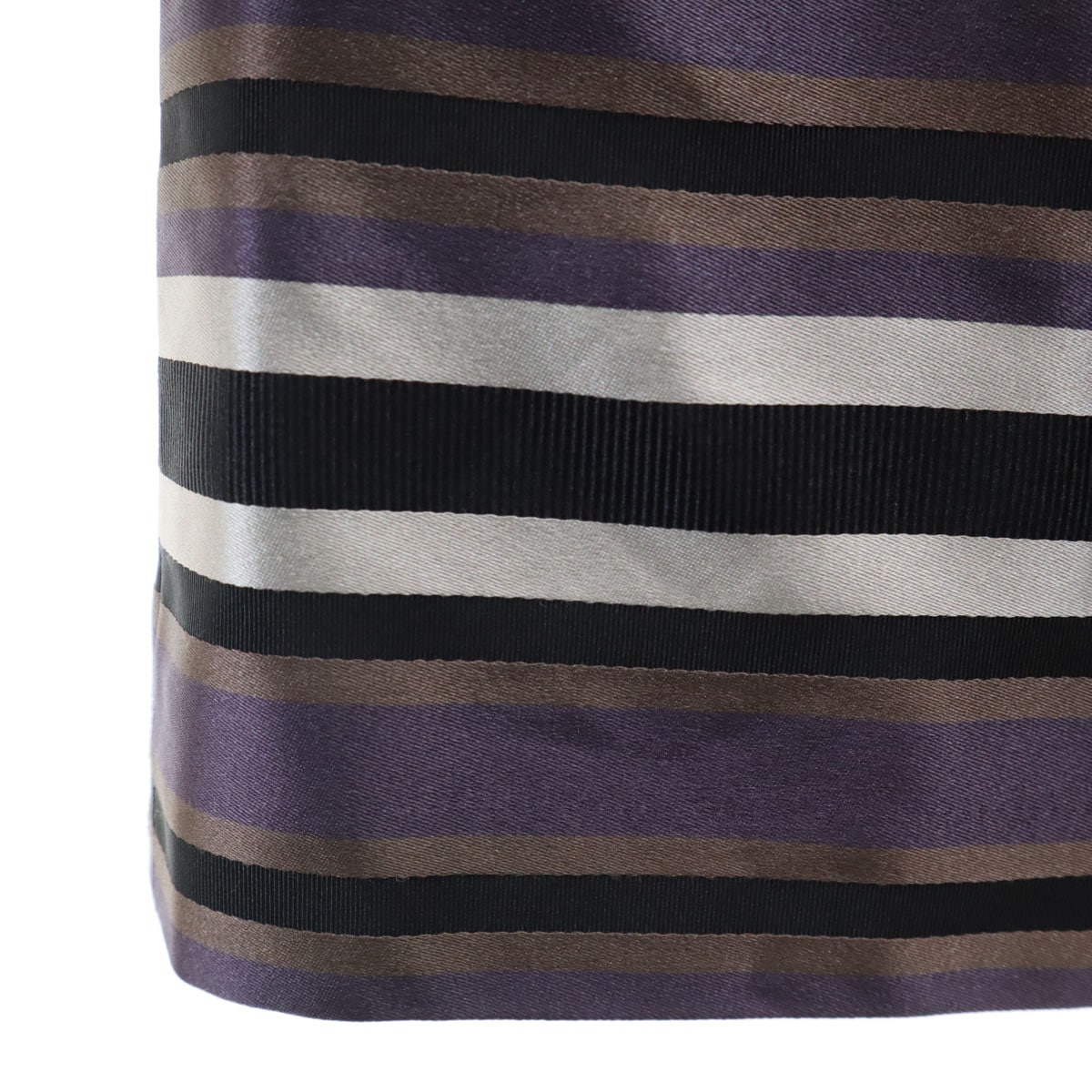 フランス製 シルクブレンド ボーダー柄 5分袖 ブラウス 38 パープル レディース 古着 フランス製 シルクブレンド ボーダー柄 5分袖 ブラウス 38 パープル レディース 古着