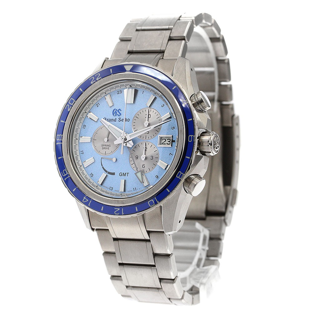 セイコー SEIKO 9R96-0AT0/SBGC261 グランドセイコー エボリューション9 GMT スプリングドライブ メンズ 極美品 箱・保証書付き_903421【中古】