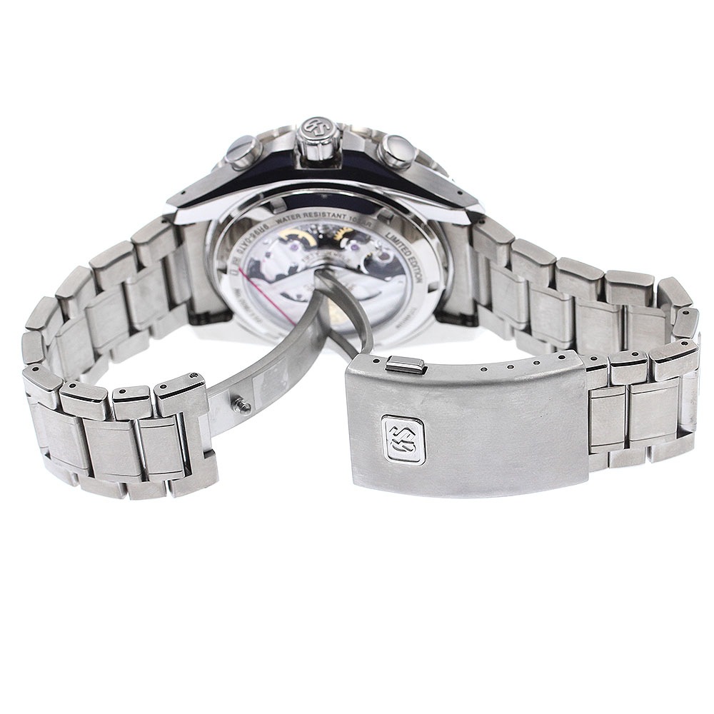 セイコー SEIKO 9R96-0AT0/SBGC261 グランドセイコー エボリューション9 GMT スプリングドライブ メンズ 極美品 箱・保証書付き_903421【中古】