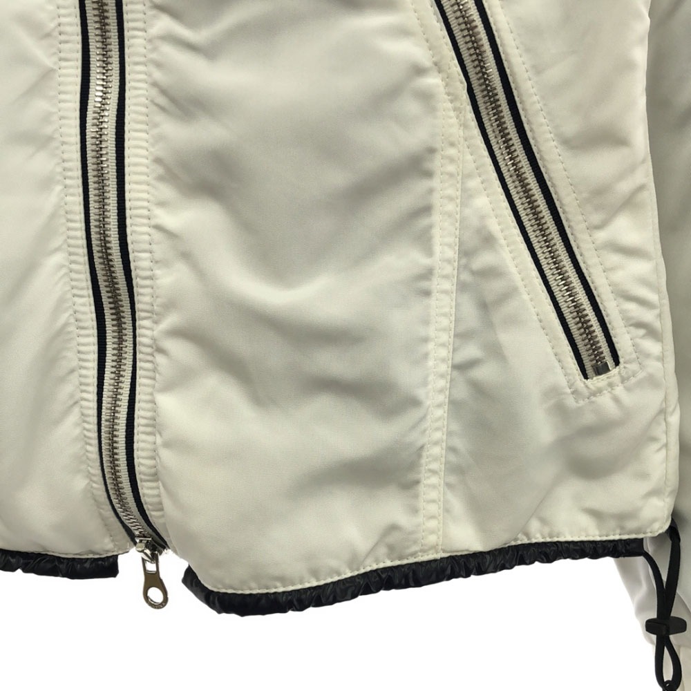 フード付き ナイロンジャケット 40 ホワイト レディース フード付き ナイロンジャケット 40 ホワイト レディース