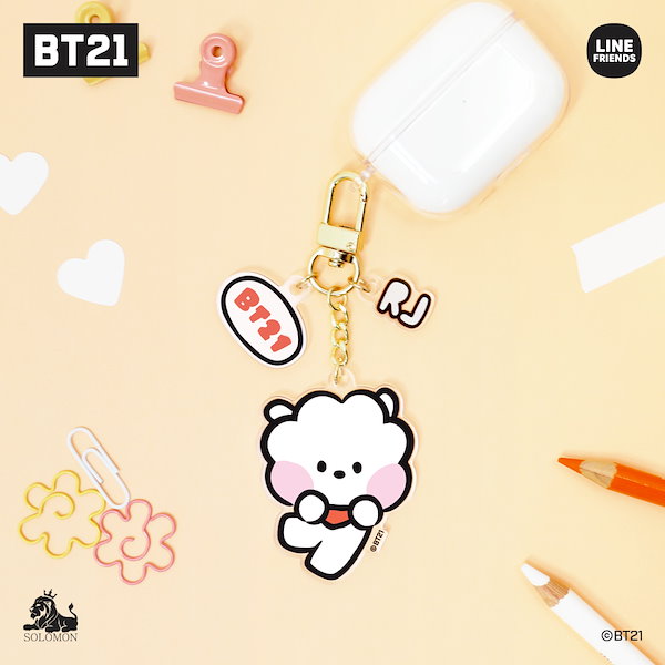 ソロモン商事ACRYLIC KEY RING SUMMER ver. 公式 KOYA RJ SHOOKY MANG CHIMMY TATA COOKY  夏 27