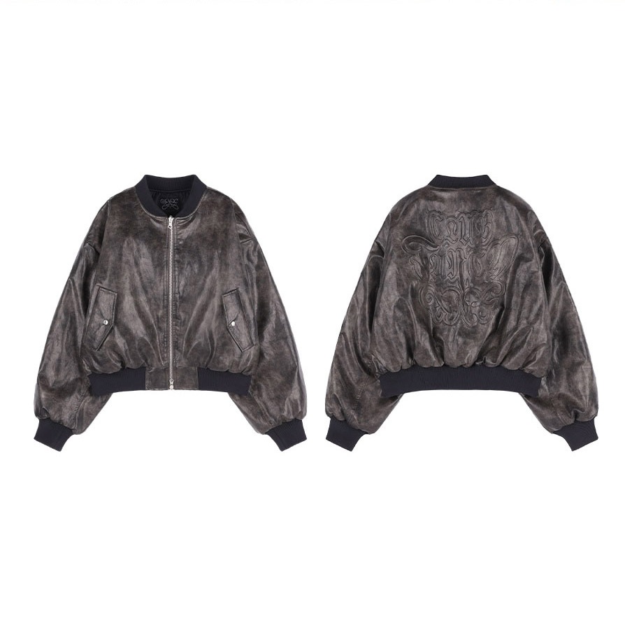 [NF]キルティングリバーシブルエンボジャンパーQUILTING REVERSIBLE EMBO JUMPER (BLACK)_F24ZA956 / （IVORY）_F24ZA956