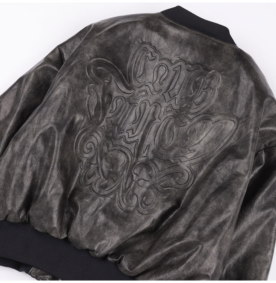 [NF]キルティングリバーシブルエンボジャンパーQUILTING REVERSIBLE EMBO JUMPER (BLACK)_F24ZA956 / （IVORY）_F24ZA956