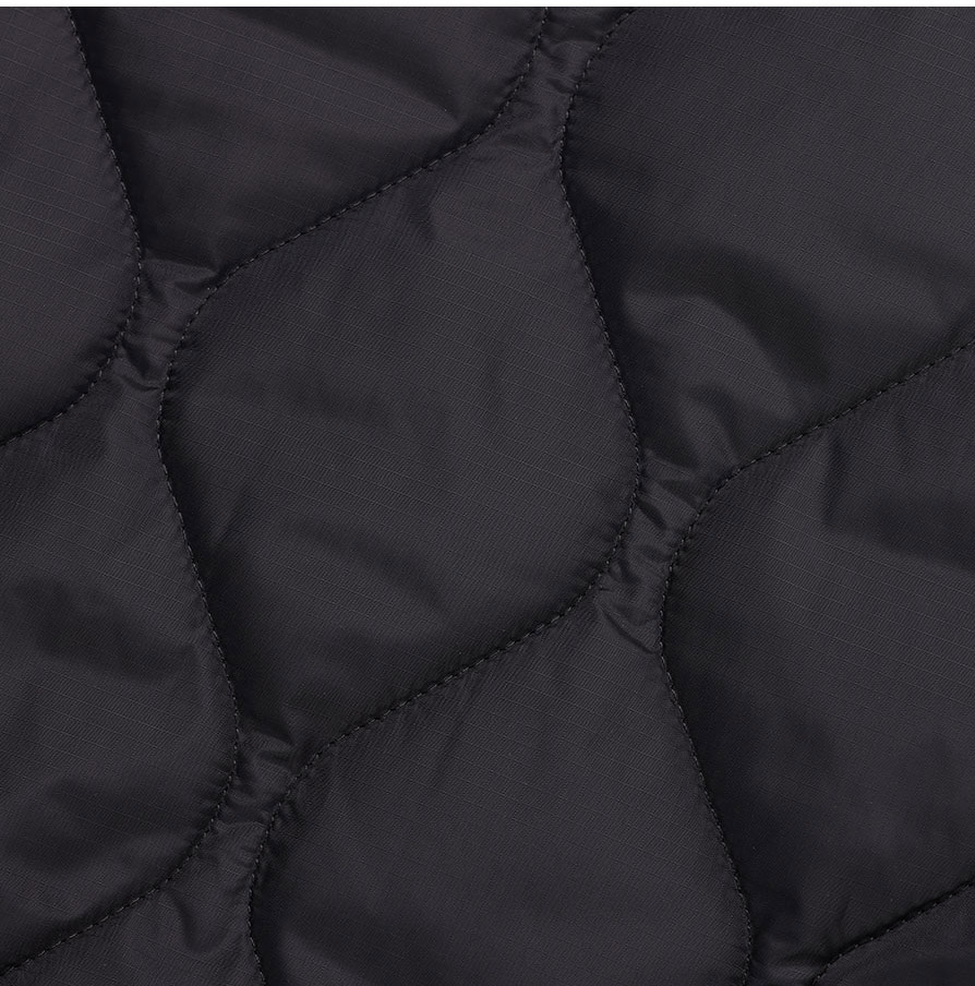 [NF]キルティングリバーシブルエンボジャンパーQUILTING REVERSIBLE EMBO JUMPER (BLACK)_F24ZA956 / （IVORY）_F24ZA956