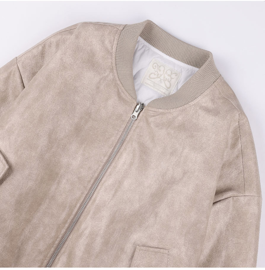 [NF]キルティングリバーシブルエンボジャンパーQUILTING REVERSIBLE EMBO JUMPER (BLACK)_F24ZA956 / （IVORY）_F24ZA956