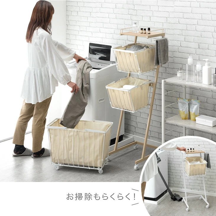ランドリーバスケット 3段 大容量 スリム 防水 おしゃれ 洗濯かご ランドリーボックス 119L キャスター 袋付き ランドリーワゴン バスケット ランドリーバスケット 3段 大容量 スリム 防水 おしゃれ 洗濯かご ランドリーボックス 119L キャスター 袋付き ランドリーワゴン バスケット