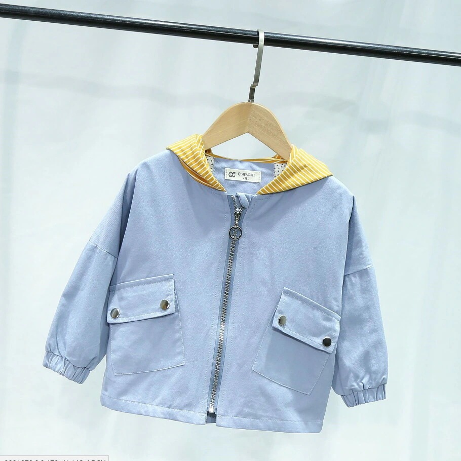 コート 子供服 上着 韓国子供服 トップス 女子 ジャケット 男子 ジャンバー キッズ 男女兼用 フード付 通園 ロゴプリント 80cm 90cm 100cm 110cm