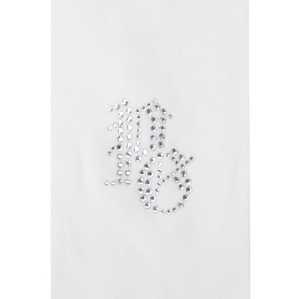 (Paris Gates) レディースホットフィックスロゴカラーノンスリップニーソックス