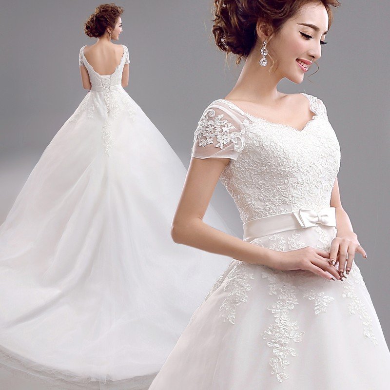 ウエディングドレス ドレス ... : レディース服 安い 花嫁 高評価在庫