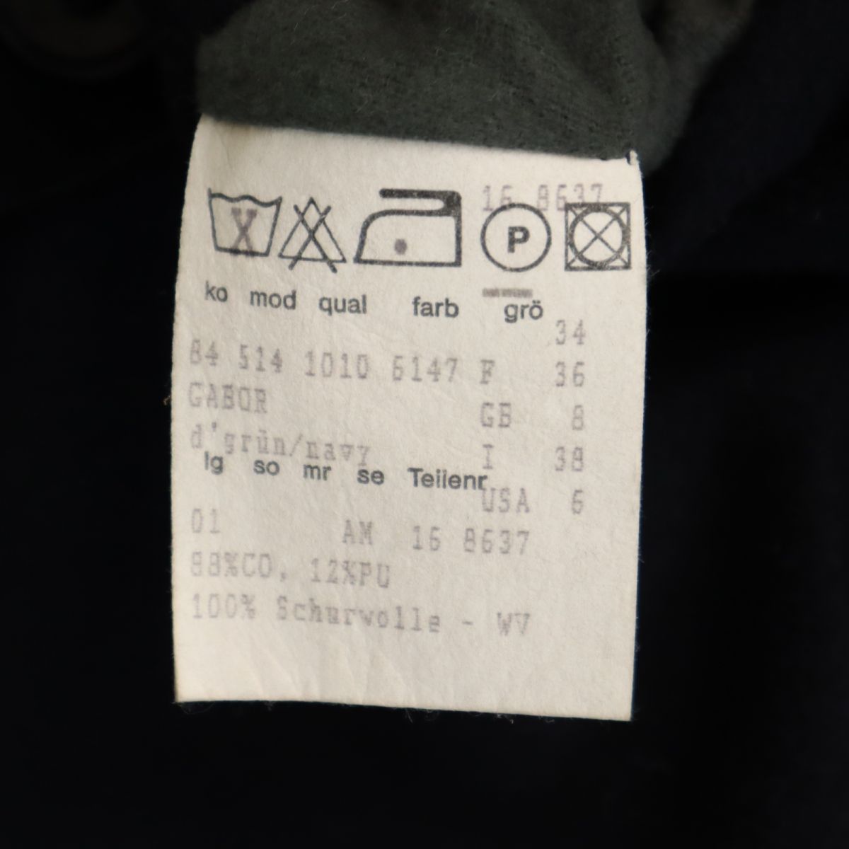 アマデウス 90s オールド リバーシブル ウールブレンド ステンカラーコート ネイビー×カーキ AMADEUS レディース アマデウス 90s オールド リバーシブル ウールブレンド ステンカラーコート ネイビー×カーキ AMADEUS レディース