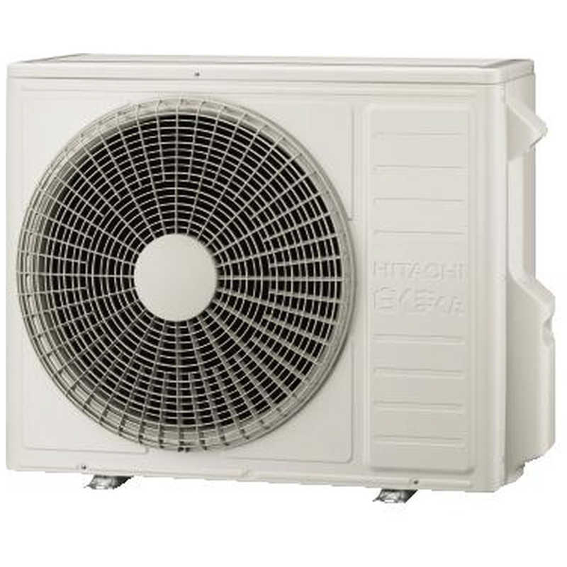 （標準取付工事費込）日立　HITACHI　エアコン おもに23畳用 白くまくん XBKシリーズ (ビックカメラグループオリジナル) フィルター自動お掃除機能付　RAS-XR7125DBK-W