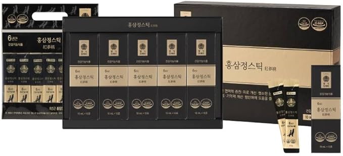 100% 韓国プンギ紅参 スティック, 10ml×50本, 無添加, ジンセノサイド 25mg 100% 韓国プンギ紅参 スティック, 10ml×50本, 無添加, ジンセノサイド 25mg