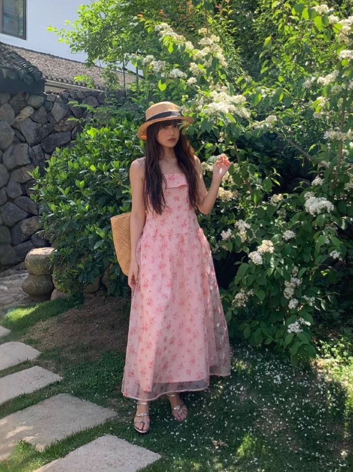 06.02十三行夏金25夏出会い花海薔薇雪紡織首を掛けて胸を拭くワンピース女性s 5650 06.02十三行夏金25夏出会い花海薔薇雪紡織首を掛けて胸を拭くワンピース女性s 5650