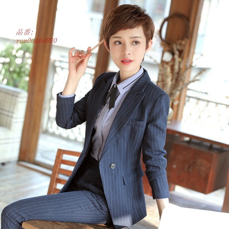 スカートスーツ 2点セット セレモニースーツ ビジネス パンツスーツ オフィス フォーマル ストライ スカートスーツ 2点セット セレモニースーツ ビジネス パンツスーツ オフィス フォーマル ストライ