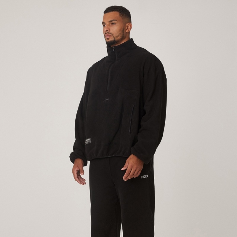 HDEX コージーフリースハーフジップアップ HDEX コージーフリースハーフジップアップ