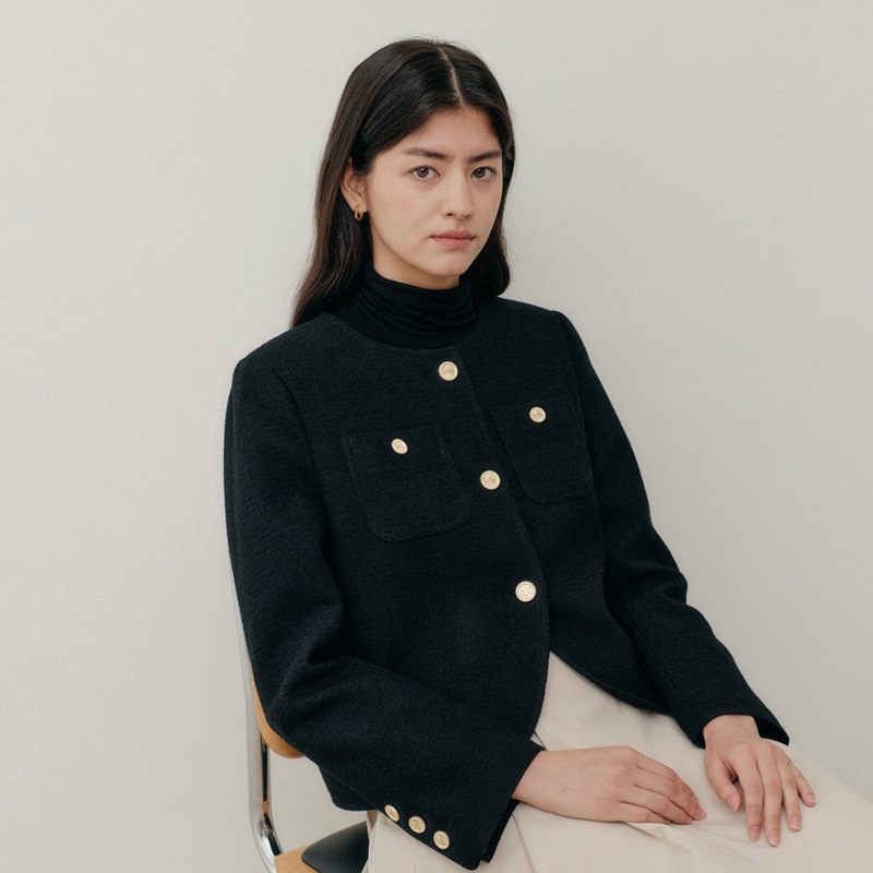 ラウンドツイードジャケット ラウンドツイードジャケット