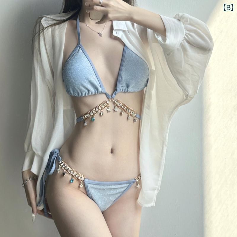 カジュアル 水着 ビキニ スイムウェア レディース 夏 海 プール リゾート レジャー 胸パッドありワイヤーなし