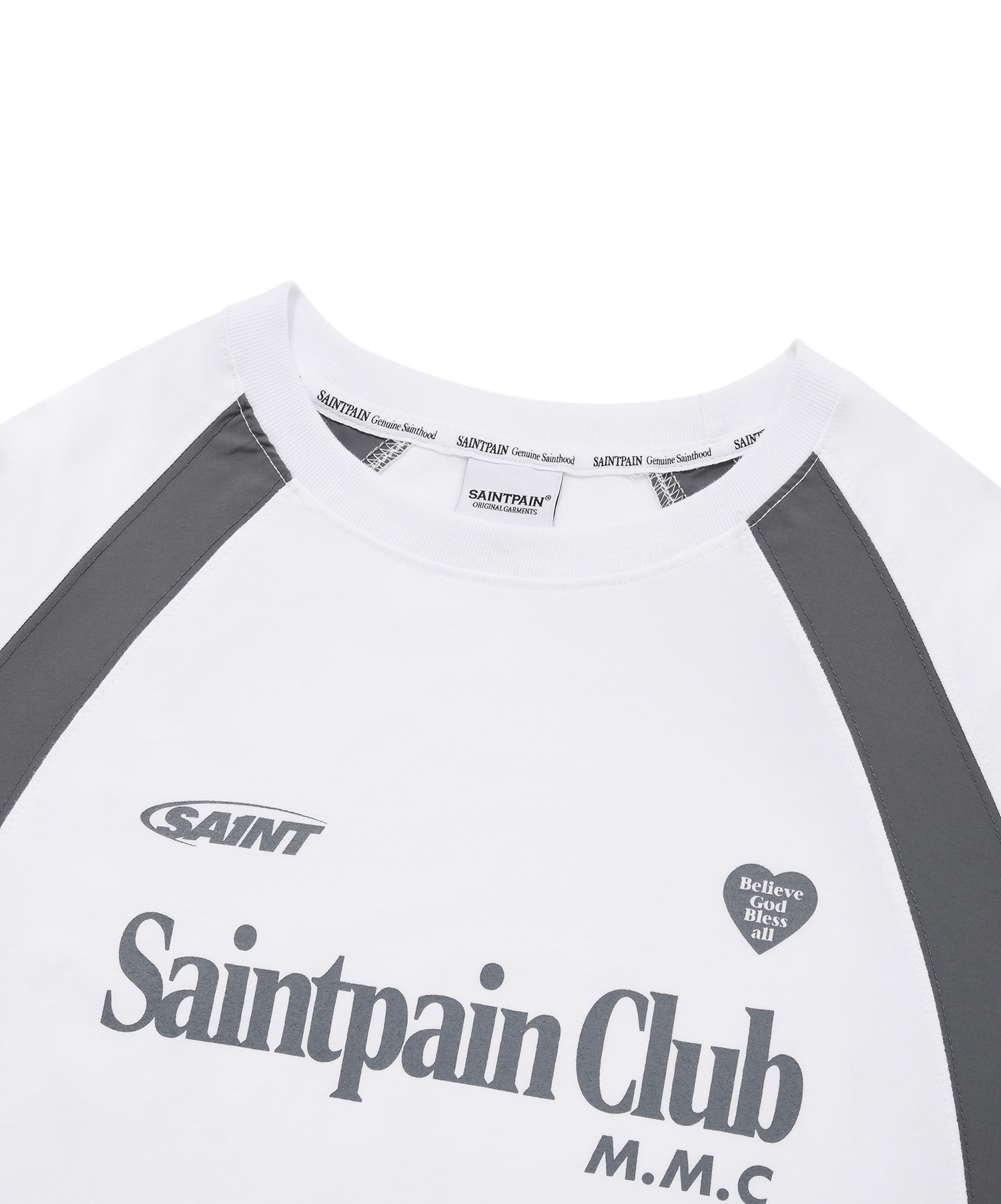 SP Heart Logo Emblem Line T-Shirt - White SP Heart Logo Emblem Line T-Shirt - White