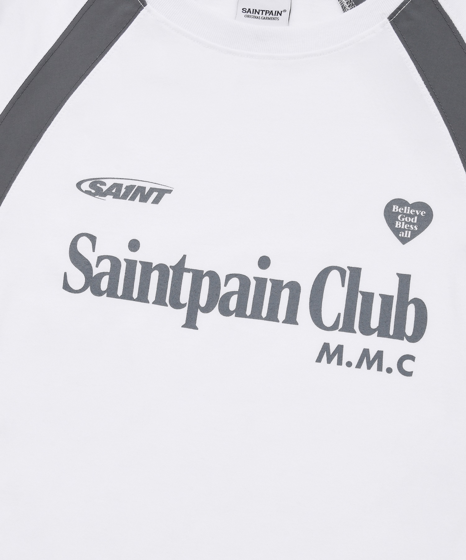 SP Heart Logo Emblem Line T-Shirt - White SP Heart Logo Emblem Line T-Shirt - White