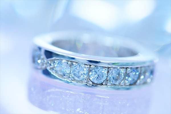 ピュアホワイト キュービックジルコニア ラウンド ジュエリー リング10号 ピュアホワイト キュービックジルコニア ラウンド ジュエリー リング10号